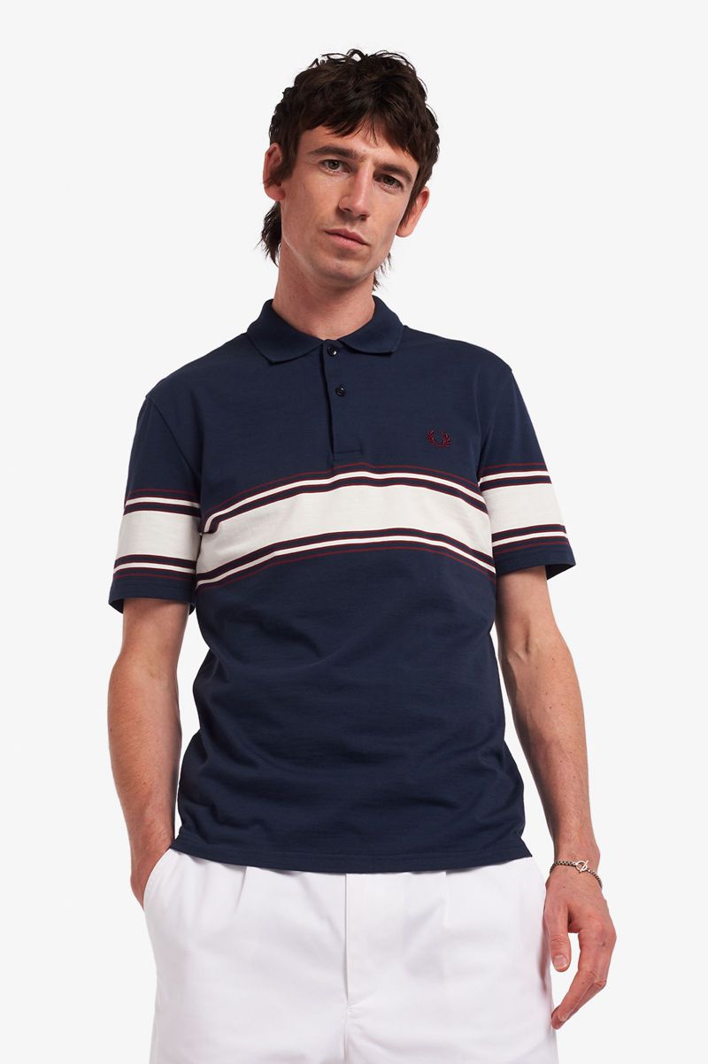 Men\'s Fred Perry M3848 Polo Shirts Dark Grey | 6921085-MV