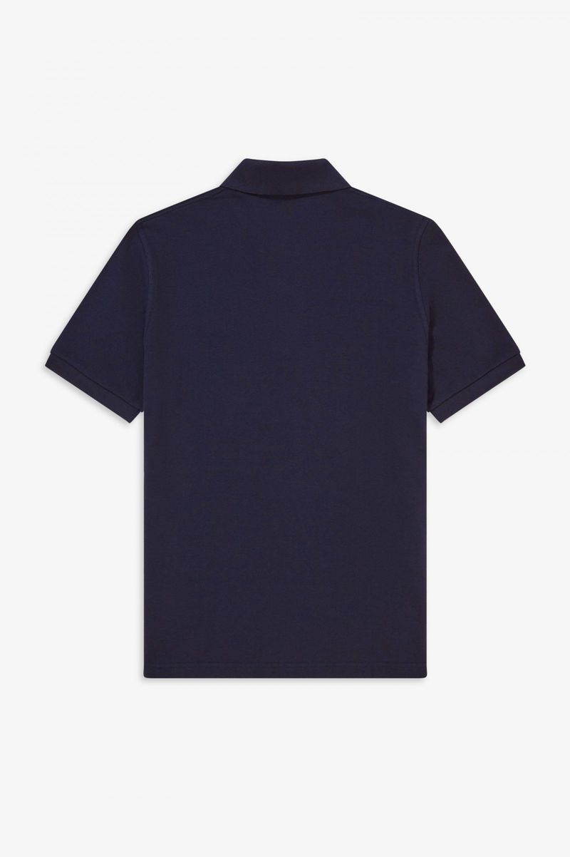 Men's Fred Perry M3 Polo Shirts Navy | 5204968-VQ