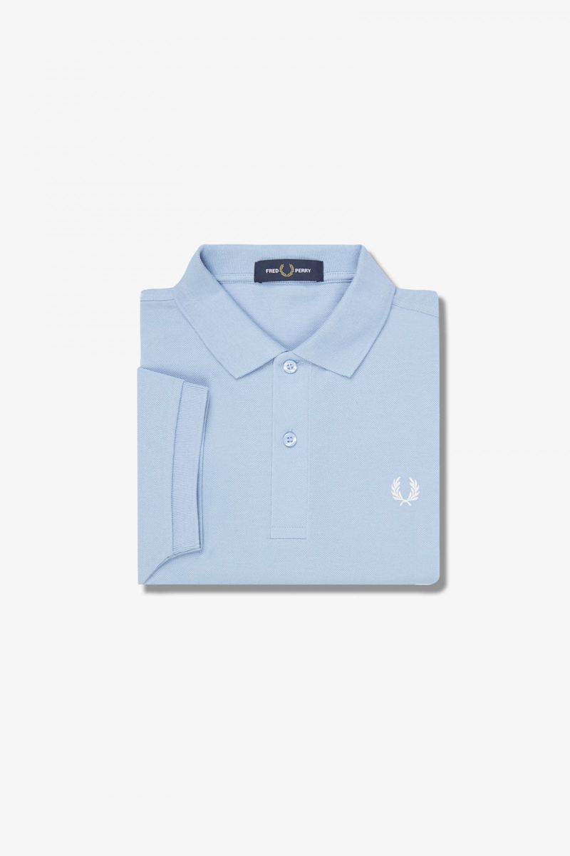 Men's Fred Perry M6000 Polo Shirts Blue | 1964530-ME