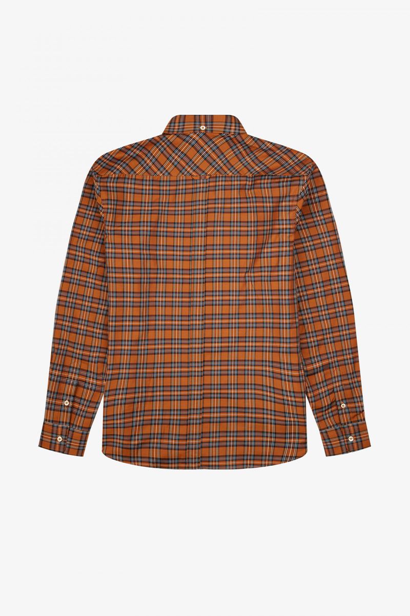 Men's Fred Perry M8820 Shirts Camel | 4259180-HD