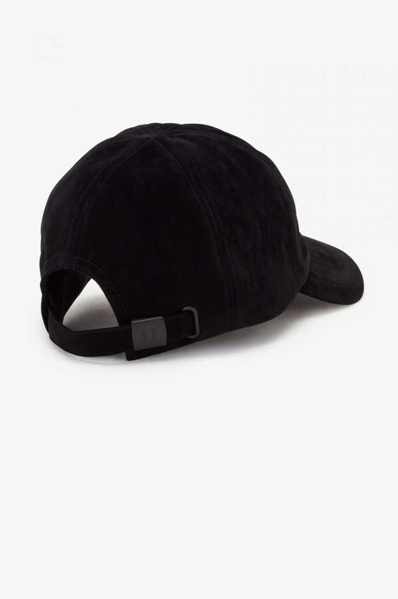 Men's Fred Perry Microfibre Hats Black | 2839170-CI