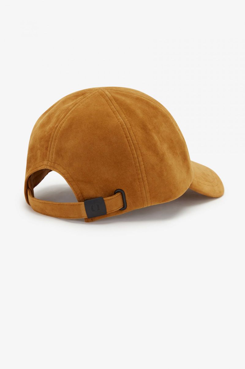 Men's Fred Perry Microfibre Hats Camel | 0692534-KS