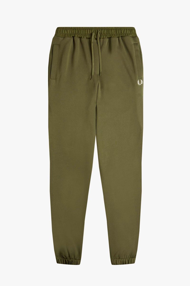 Men's Fred Perry Panelled Track Pants Green | 0184923-CF