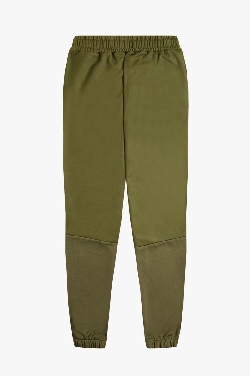 Men's Fred Perry Panelled Track Pants Green | 0184923-CF