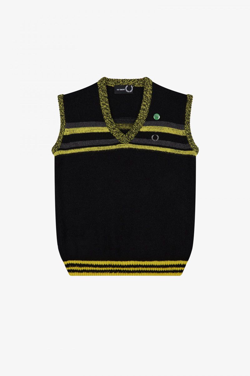 Men's Fred Perry SK1959 Knitwear Black | 8942063-IR