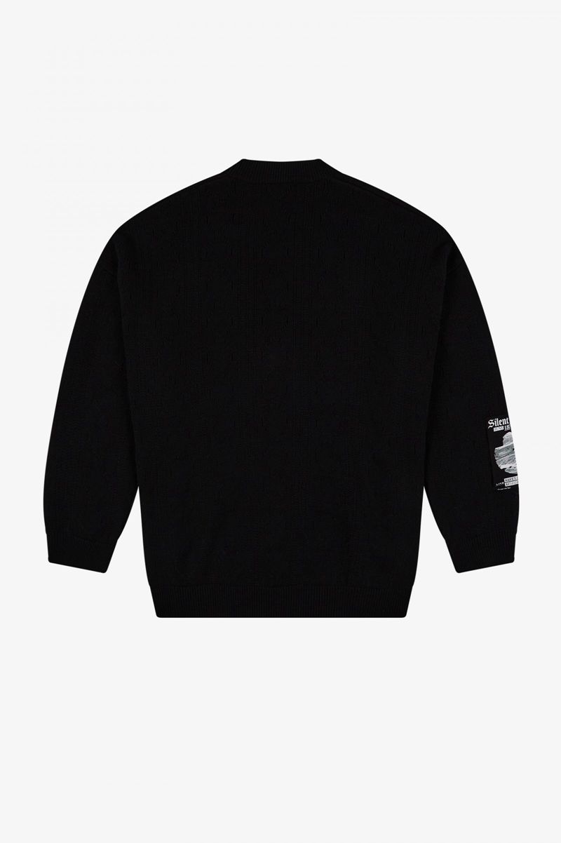 Men's Fred Perry SK1960 Knitwear Black | 2786953-WL