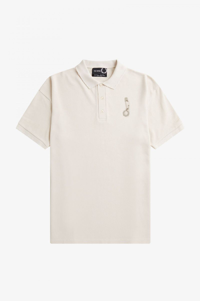 Men's Fred Perry SM1945 Polo Shirts White | 8302914-DM