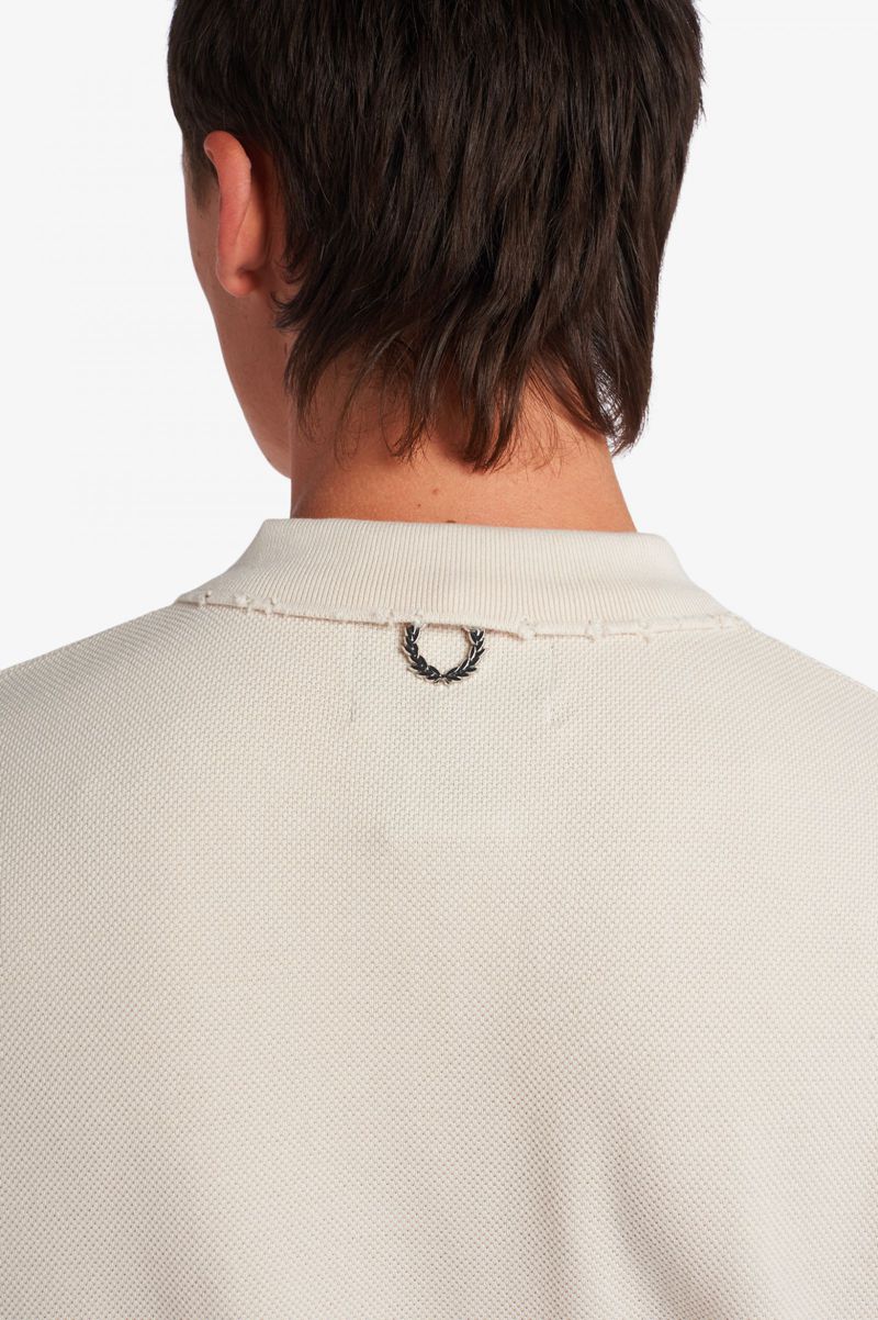 Men's Fred Perry SM1945 Polo Shirts White | 8302914-DM