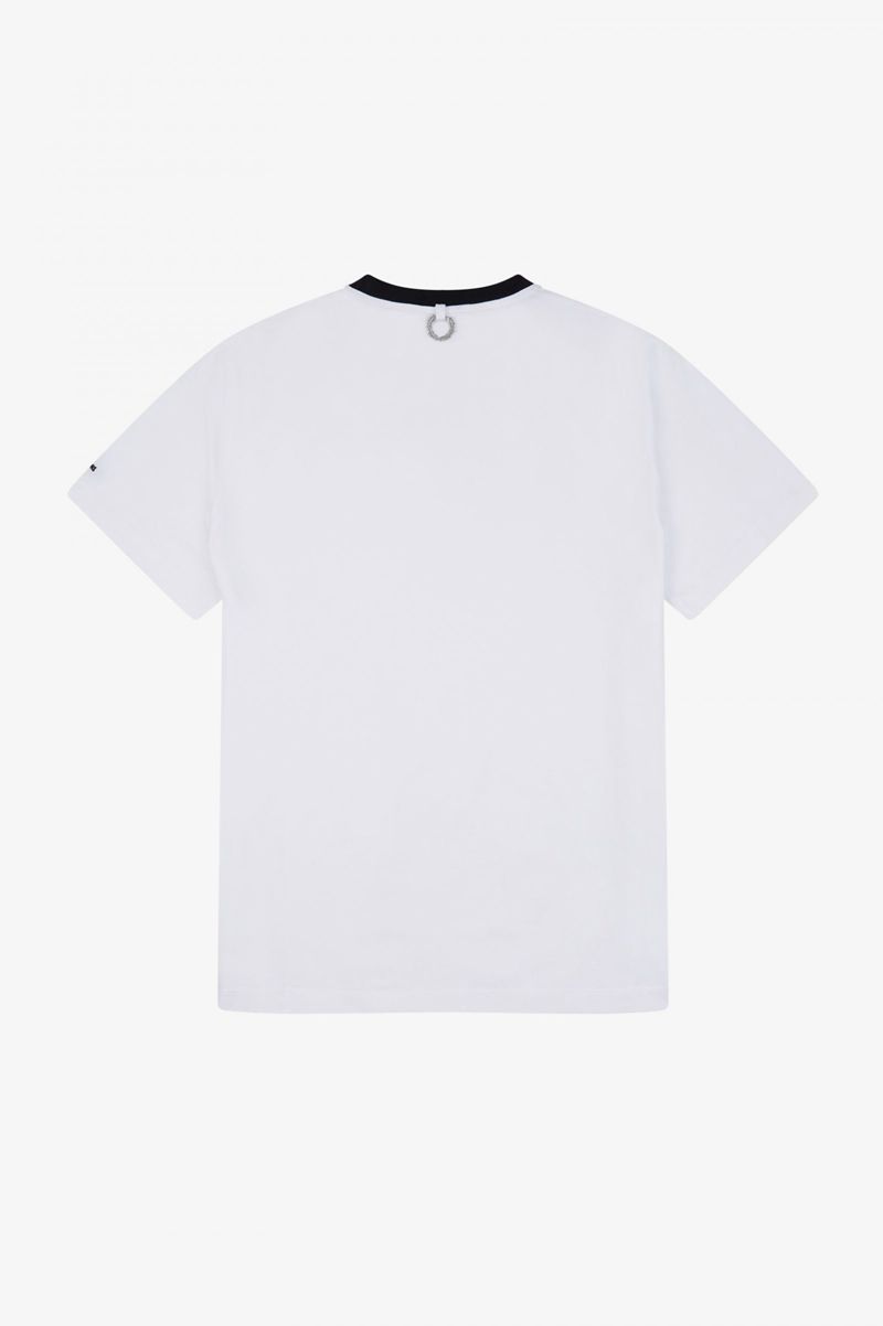 Men's Fred Perry SM1949 T-Shirts White | 0239645-XA