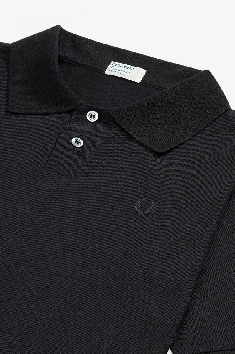 Men's Fred Perry SM6001 Polo Shirts Black | 8256904-AS