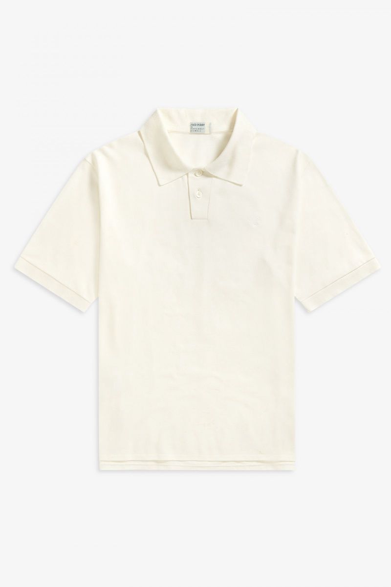 Men's Fred Perry SM6001 Polo Shirts White | 4930862-UN