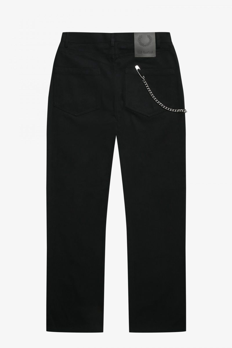 Men's Fred Perry ST1961 Pants Black | 0297834-YC