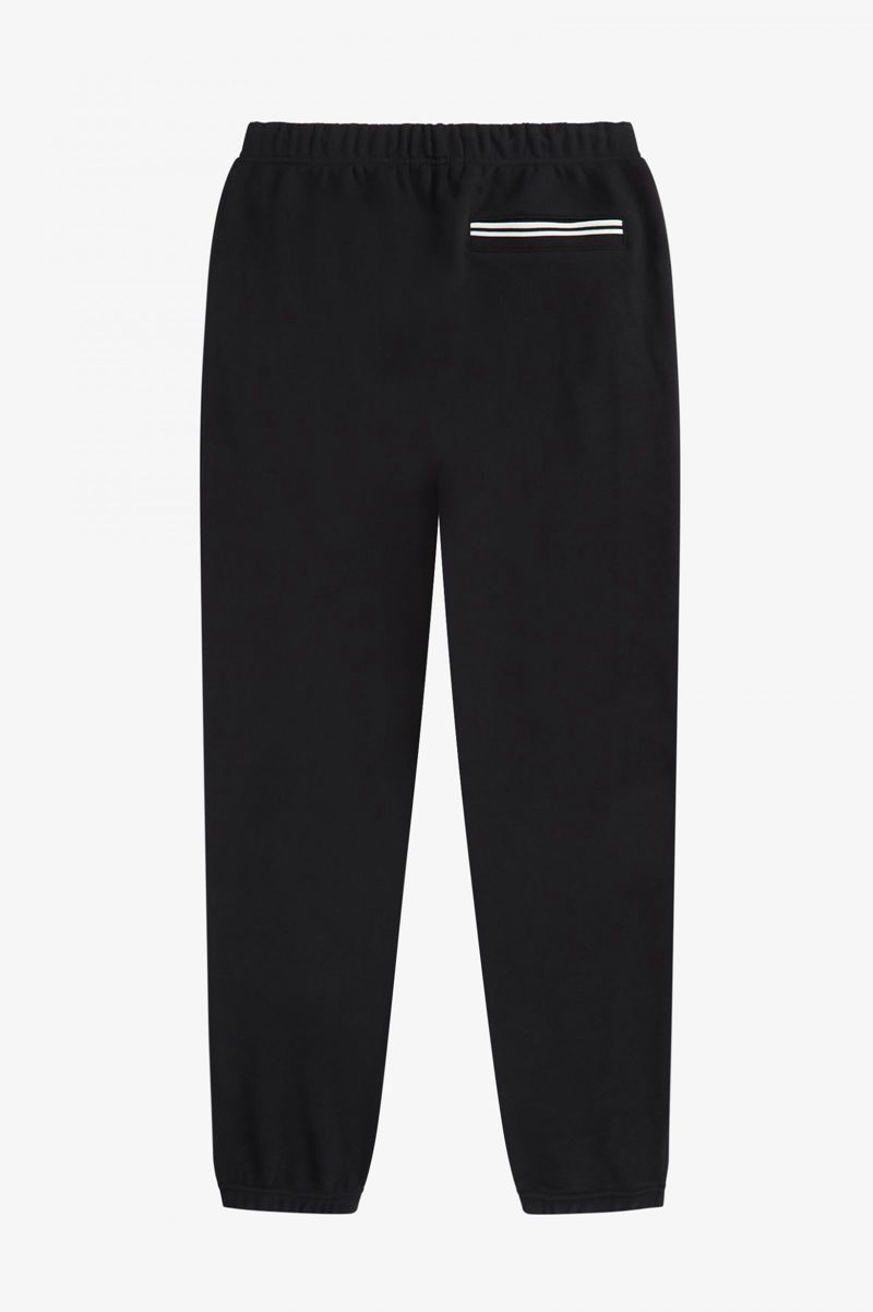 Men's Fred Perry ST3184 Pants Black | 4157082-TO