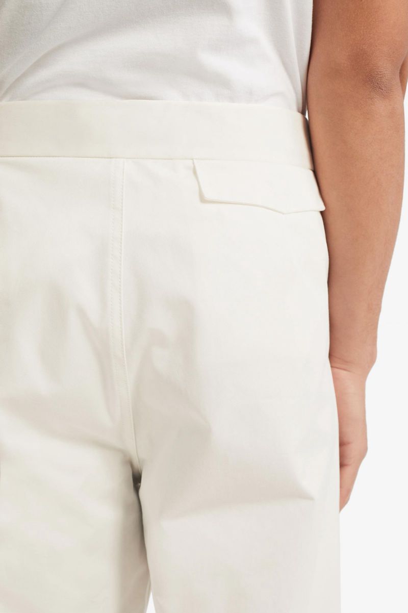 Men's Fred Perry ST6002 Pants White | 3295108-DE