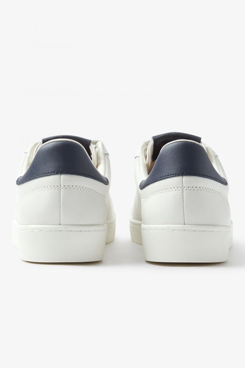 Men's Fred Perry Spencer Shoes White | 5027893-JS