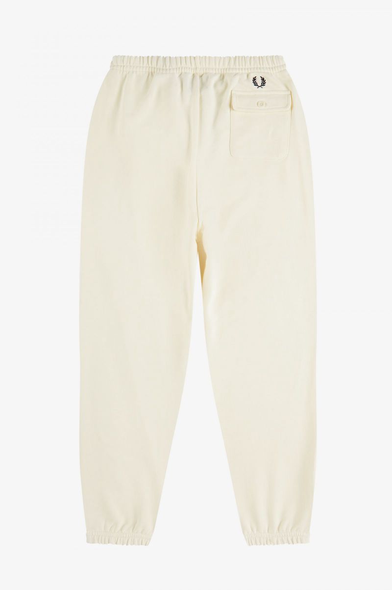 Men's Fred Perry T3824 Pants White | 4230518-MA