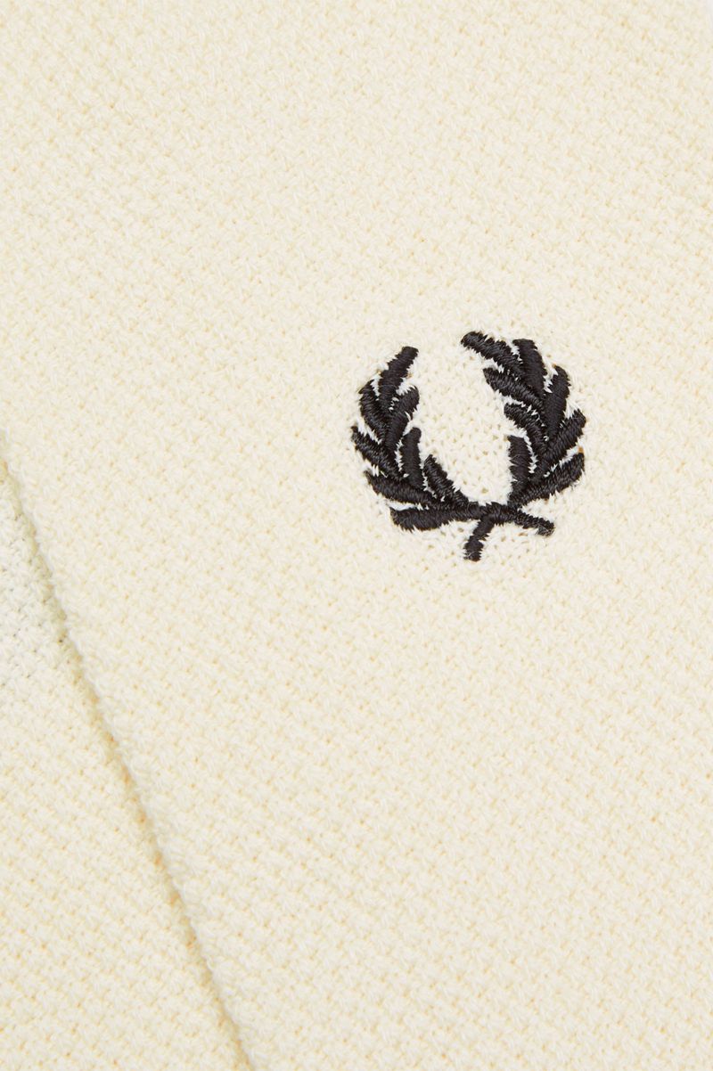 Men's Fred Perry Tipped Socks White | 6170859-HF