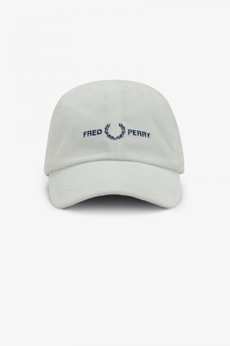 Men's Fred Perry Towelling Hats White | 6715903-PV