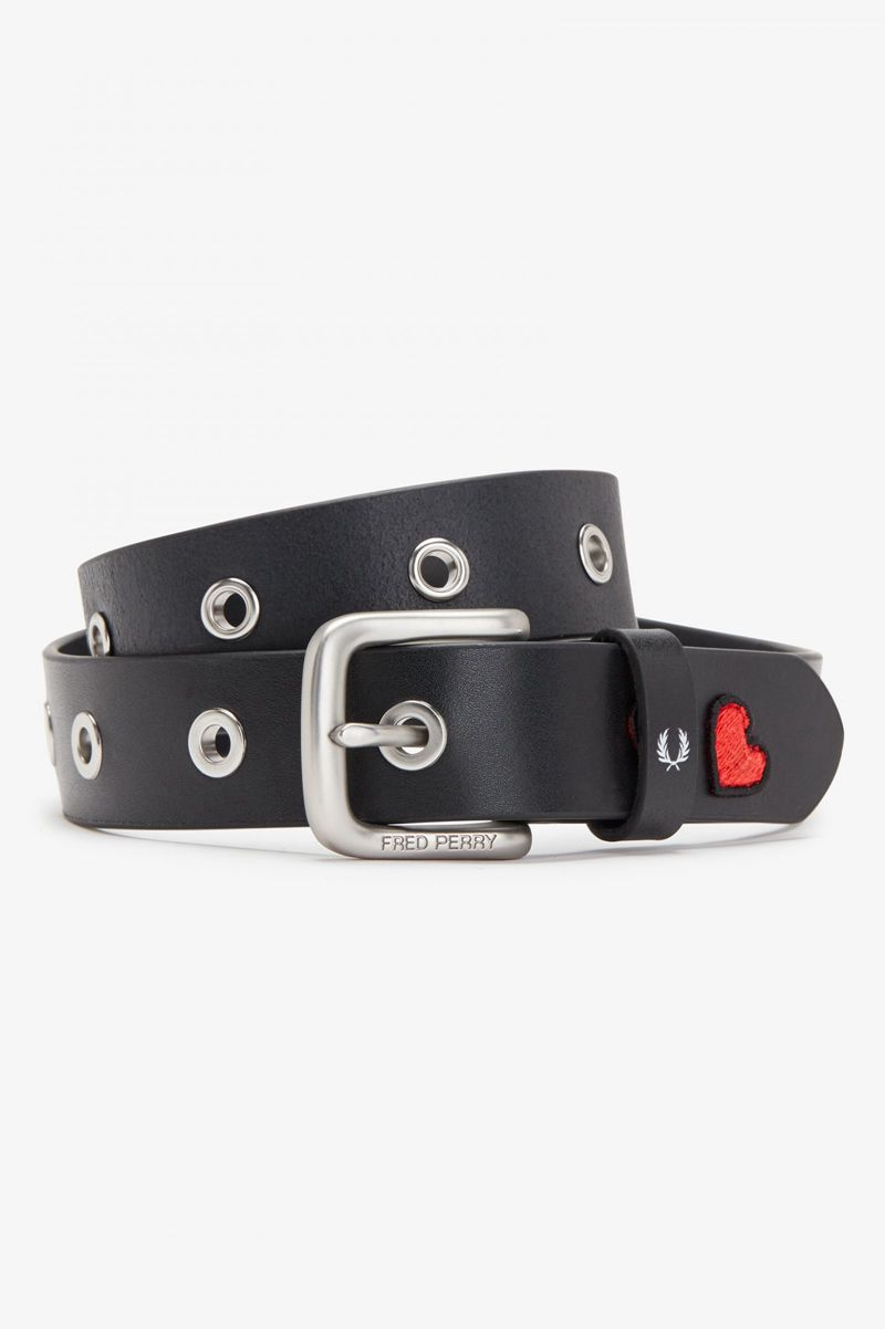 Women\'s Fred Perry BT2406 Belts Black | 8420695-EU