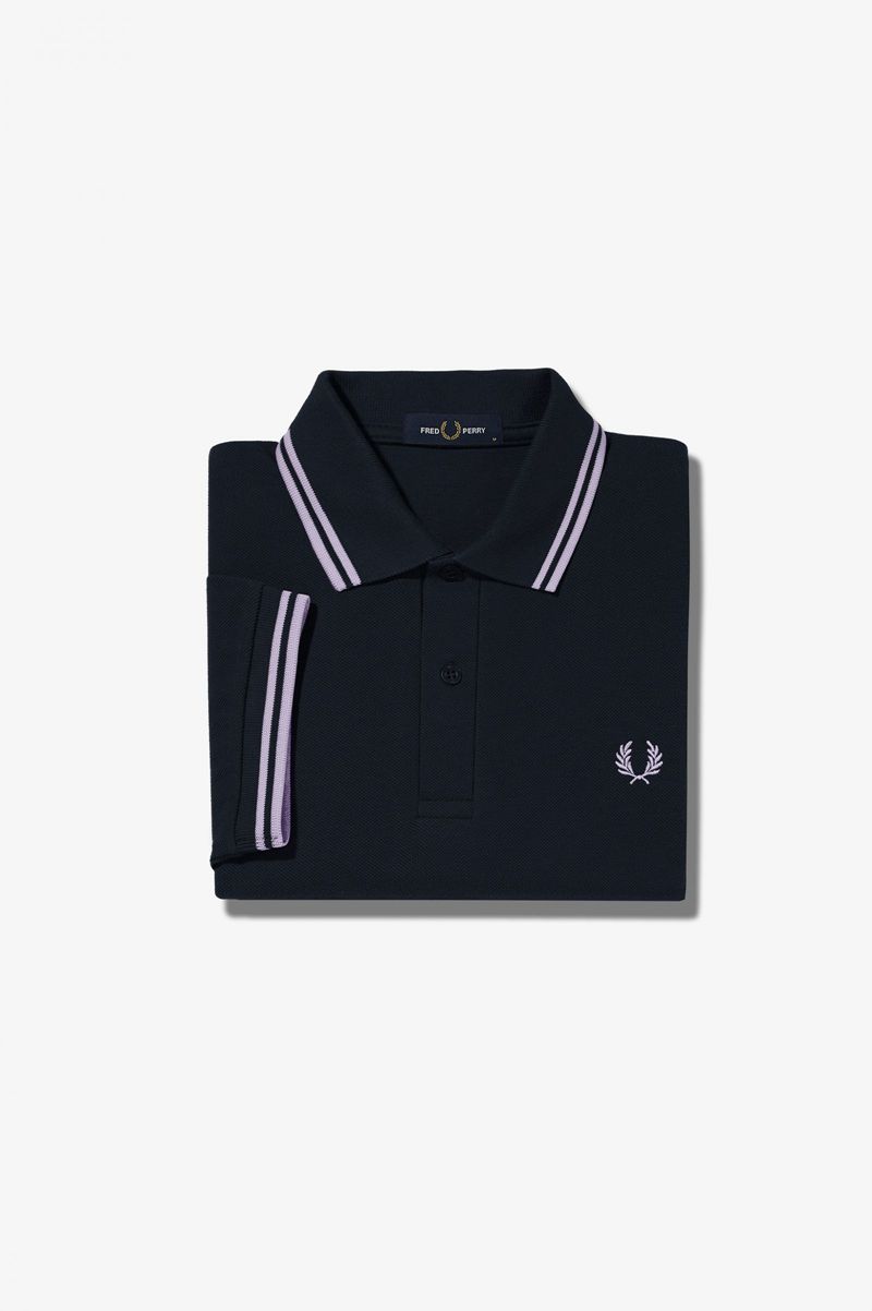 Women's Fred Perry G3600 Polo Shirts Navy | 3425061-SI