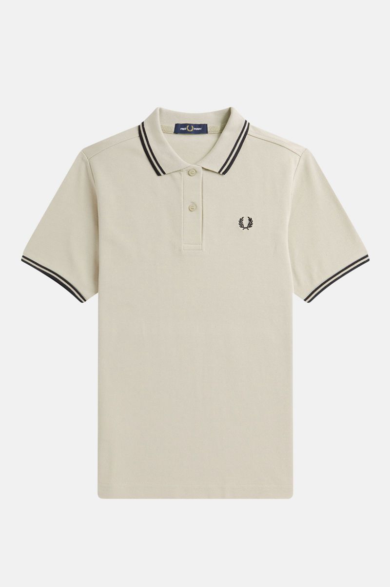 Women's Fred Perry G3600 Polo Shirts White | 3401268-NO