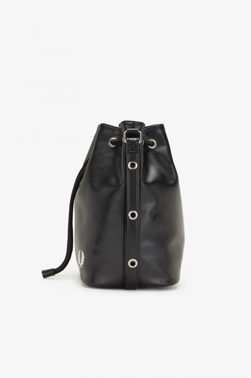 Women's Fred Perry L2249 Bags Black | 9765421-PS