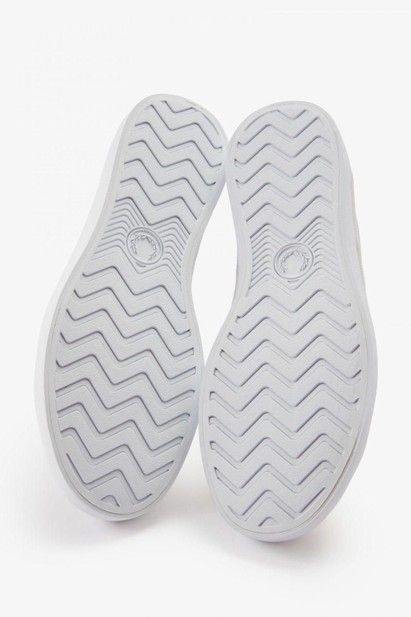 Women's Fred Perry Lottie Shoes White | 0568734-NC