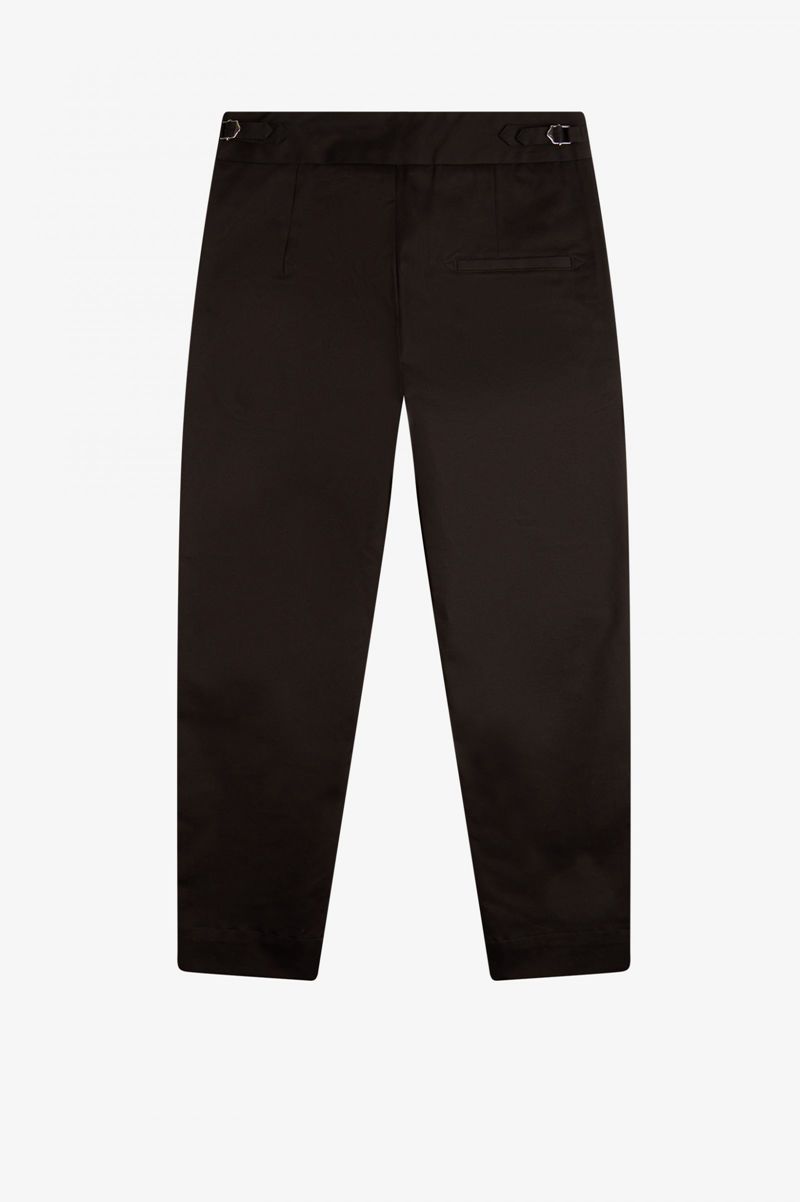 Women's Fred Perry ST3005 Pants Black | 0423671-WS