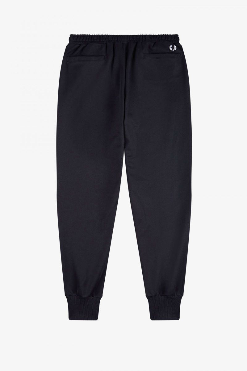 Women's Fred Perry Taped Track Pants Navy | 0671983-PL